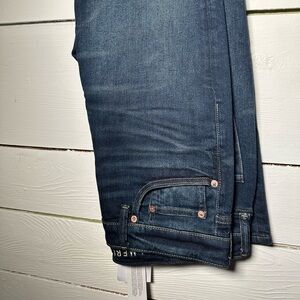 American Eagle Outfitters Deep Indigo Slim bootcut jeans